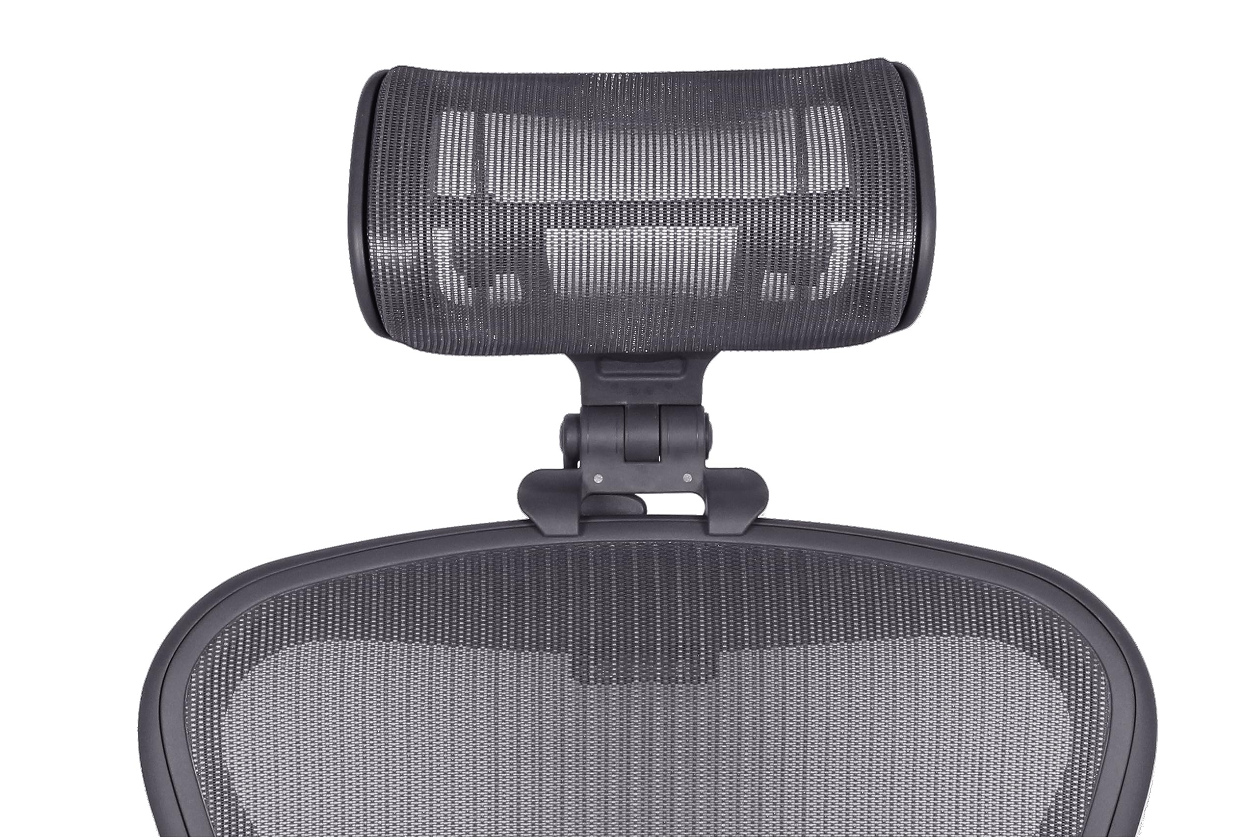 Engineered Now The Original Headrest for The Herman Miller Aeron Chair H4 Carbon | Colors and Mesh Match Remastered Aeron Chair 2017 and Newer Models