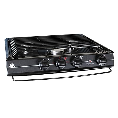 Atwood 52943 Wedgewood CV-35 B Slide-in Cooktop, Open Burner - Black