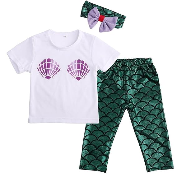 baby mermaid leggings