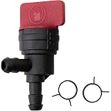 Prime Line 7-02341 Fuel Shut-Off Valve W/Clamps 90 Degree