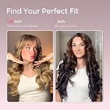 TYMO CurlPro Plus Automatic Curling Iron 32 mm Long Barrel Gold Blush UK view 4