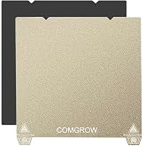 Comgrow Ender 3 V3 KE PEI Spring Steel 235x235mm, Texture PEI Sheet | Magnetic Flexible Heated Bed, Ender 3 V3 SE Build Plate for Creality K1C/K1/Ender 3 V3/Ender 3/Ender 3 Pro/Ender 3 V2/V2 Neo