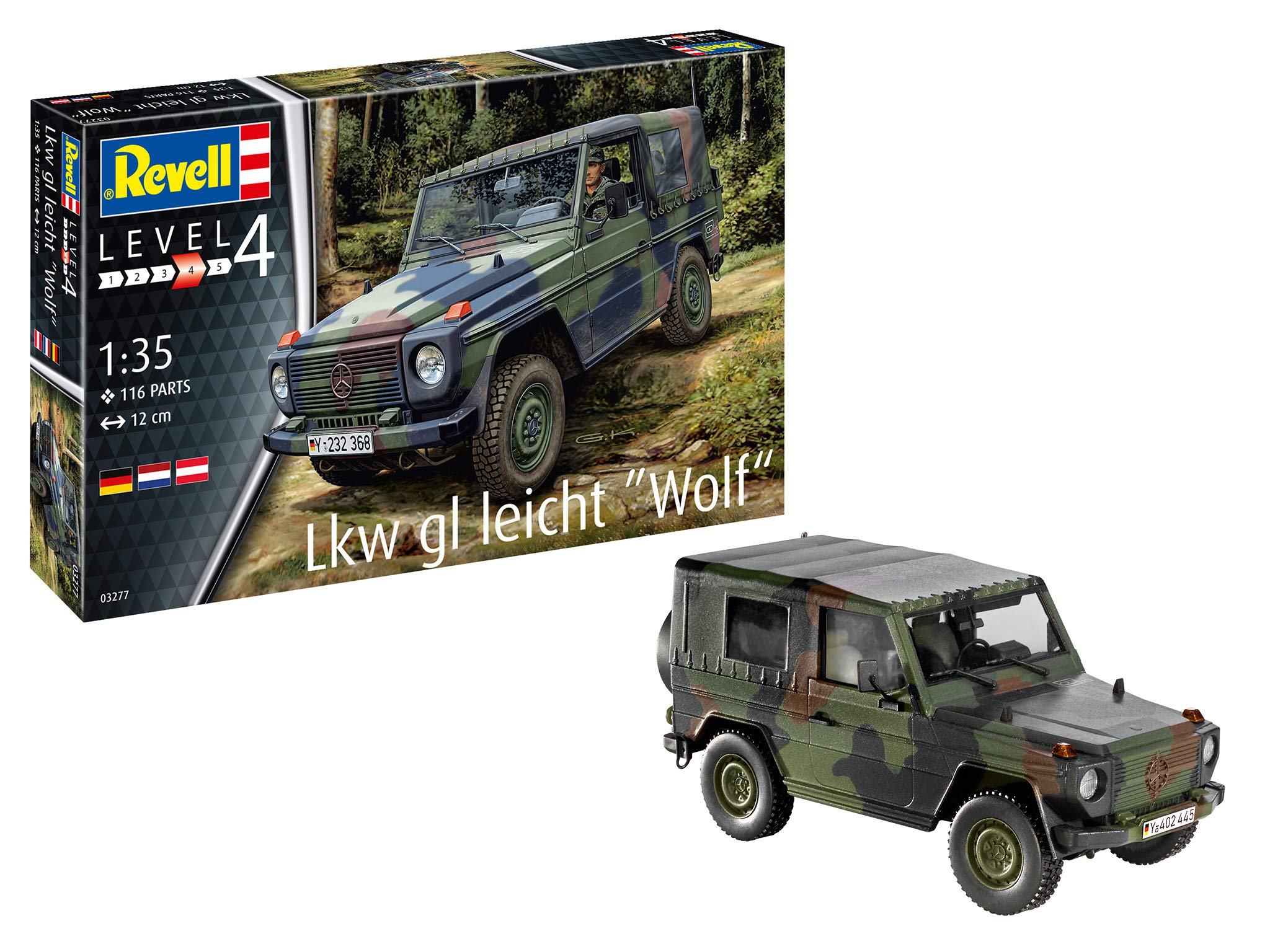 Revell 03277 Lkw gl leicht Wolf 1:35 Scale Unbuilt/Unpainted Plastic Model Kit