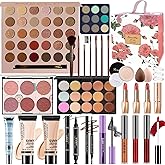 Makeup Set for Women, Makeup Kit for Beginners Teen Girls, Makeup Gift Set for Teens, Makeup Kit for Girls, Eyeshadow Palette, Lip Gloss, Face & Eye Make up