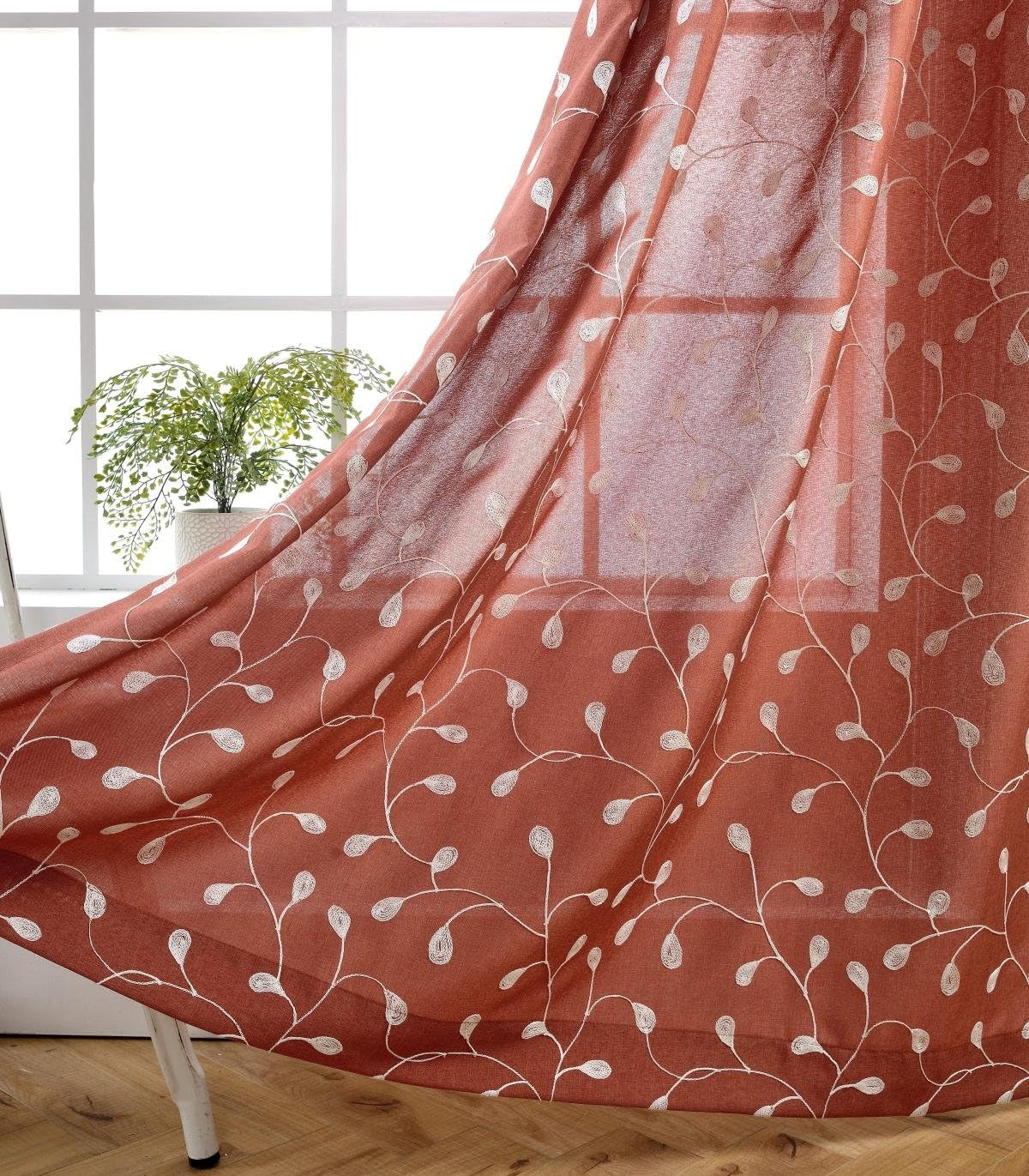 Best curtains living room rust