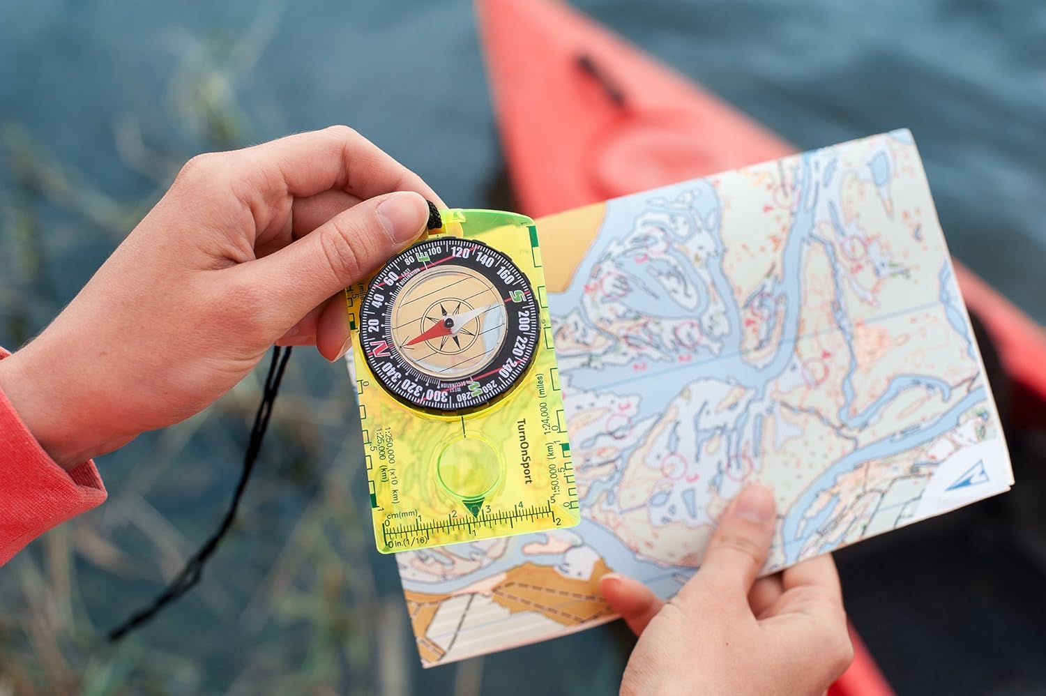 Orienteering Compass - Hiking Backpacking Compass - Advanced Scout Compass for Camping and Navigation - Boy Scout Compass for Kids - Professional Field Compass for Map Reading - Best Survival Gifts : Sports & Outdoors