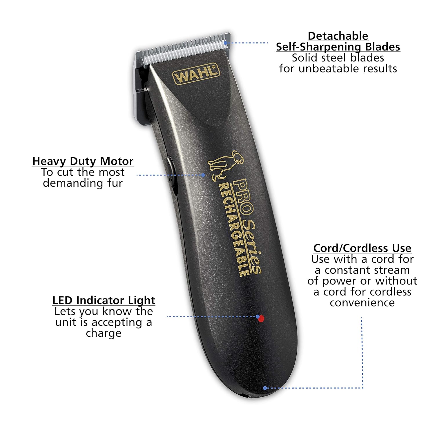 wahl deluxe pro series pet clipper