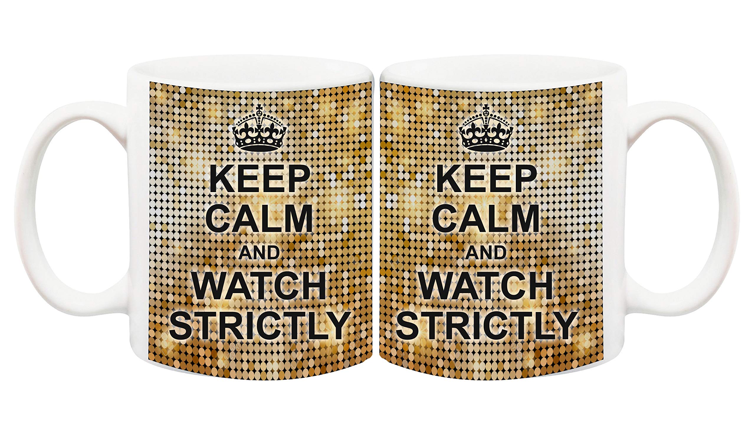 Juko Strictly Come Dancing Keep Calm Mug Coffee Cup Gift Christmas Carry On