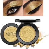 HOOMUSS Gold Eyeshadow Shimmer Single Long Lasting Eyeshadow Palette | No Creasing Intense Color Pigmented Gold Eye Shadow-1Gold