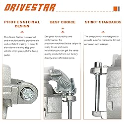 DRIVESTAR 184138 184139 Rear Brake Caliper