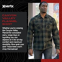 Vertx Canyon Valley Mens Tactical Flannel Shirt