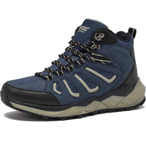 Khombu Fleet Hiker Terrain Weather Rated Boots‎ Mens US 12M Multi Leather 146740 KHOMBU 146740 FLEET Mens Waterproof Hiking Trail Boots Size  main image 4