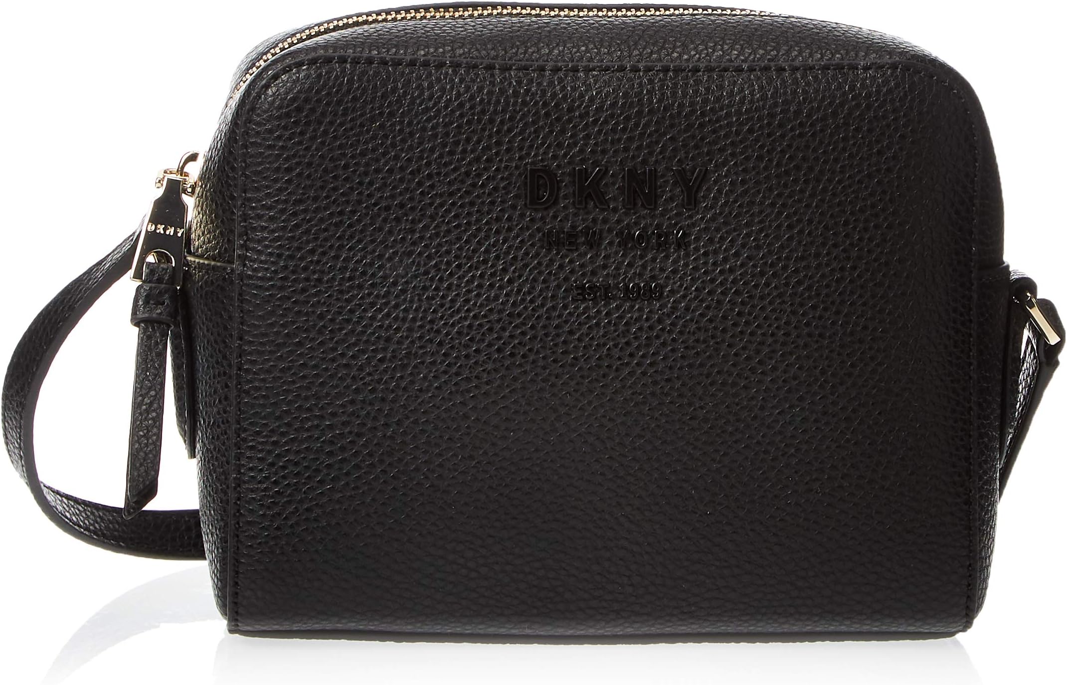 dkny camera bag black