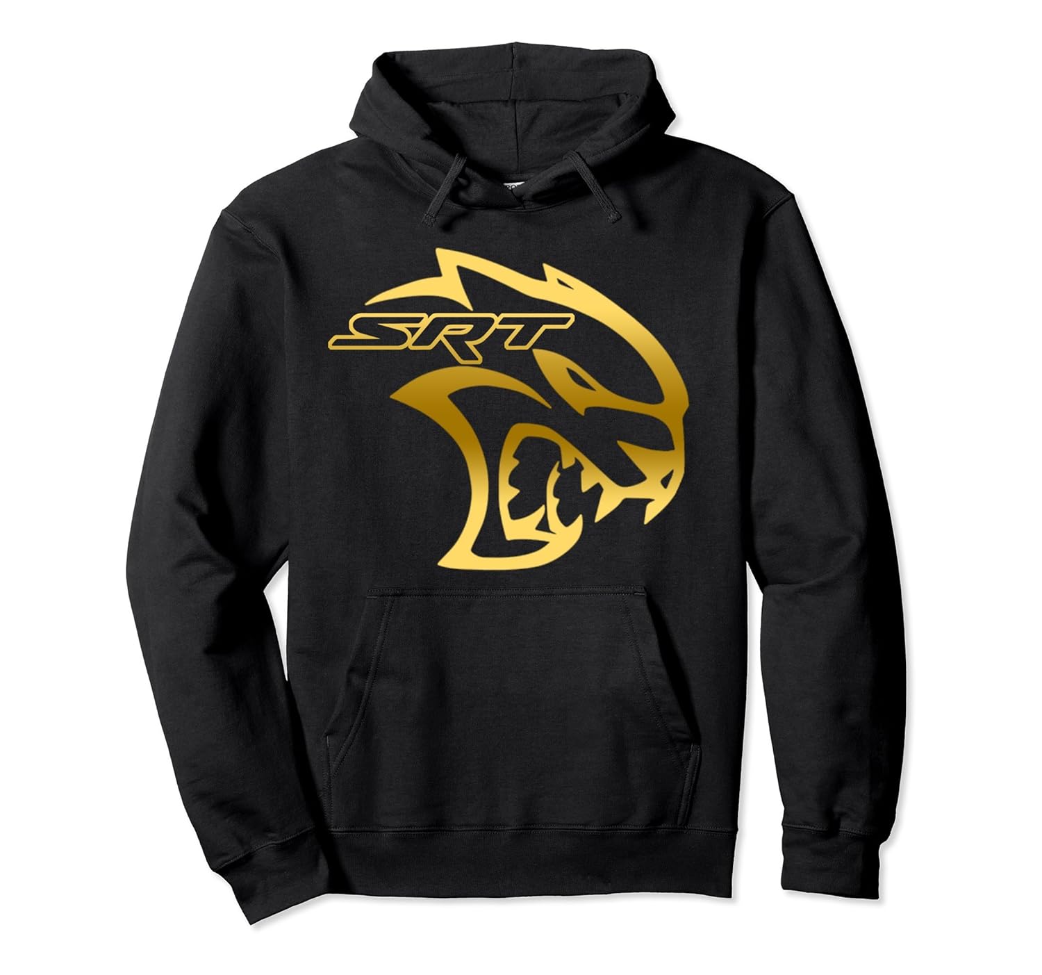 AWESOME SRT HELL CAT DODGE Shirt Hoodie GOLD-ANZ