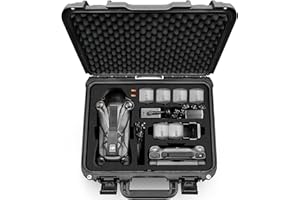 Lekufee Waterproof Hard Carrying Case for DJI Mavic 4 Pro Drone, Creator Combo, Fly More Combo, DJI RC Pro 2/RC 2, Battery (7