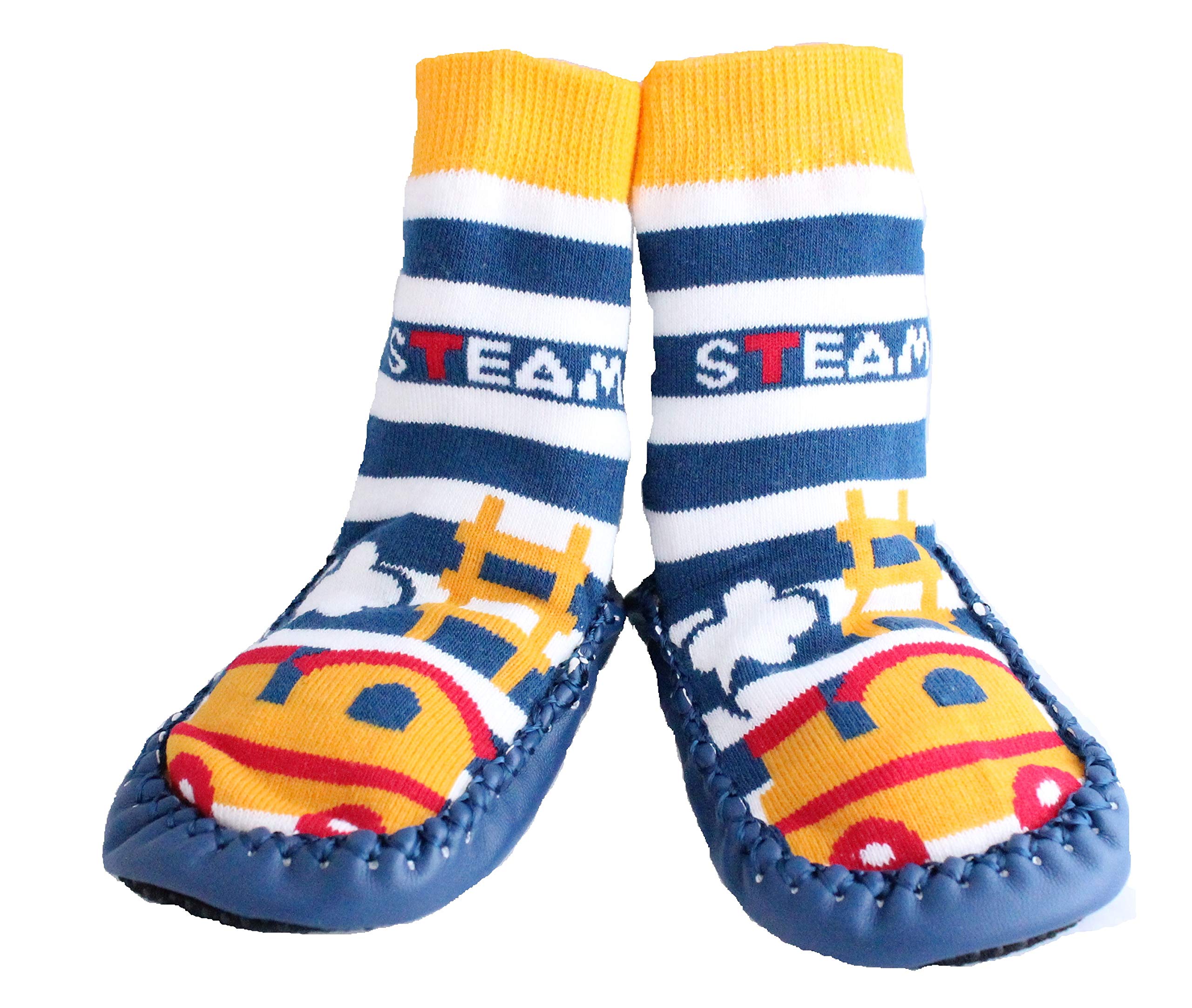 Baby Boy Toddlers Kids Indoor Slipper Shoe Socks Moccasins Anti