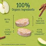 Organix Apple Organic Rice Cake Clouds Baby Snack 7+ Months 4 x 18 g Bags Pack view 2