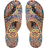 GORGLITTER Women's Colorful Beach Thong Sandals Rainbow Open Toe Slip On Flip Flops Summer Flat Slides 2025
