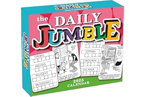 SELLERS PUBLISHING, INC. The Daily Jumble 2025 Boxed Daily Desk Calendar