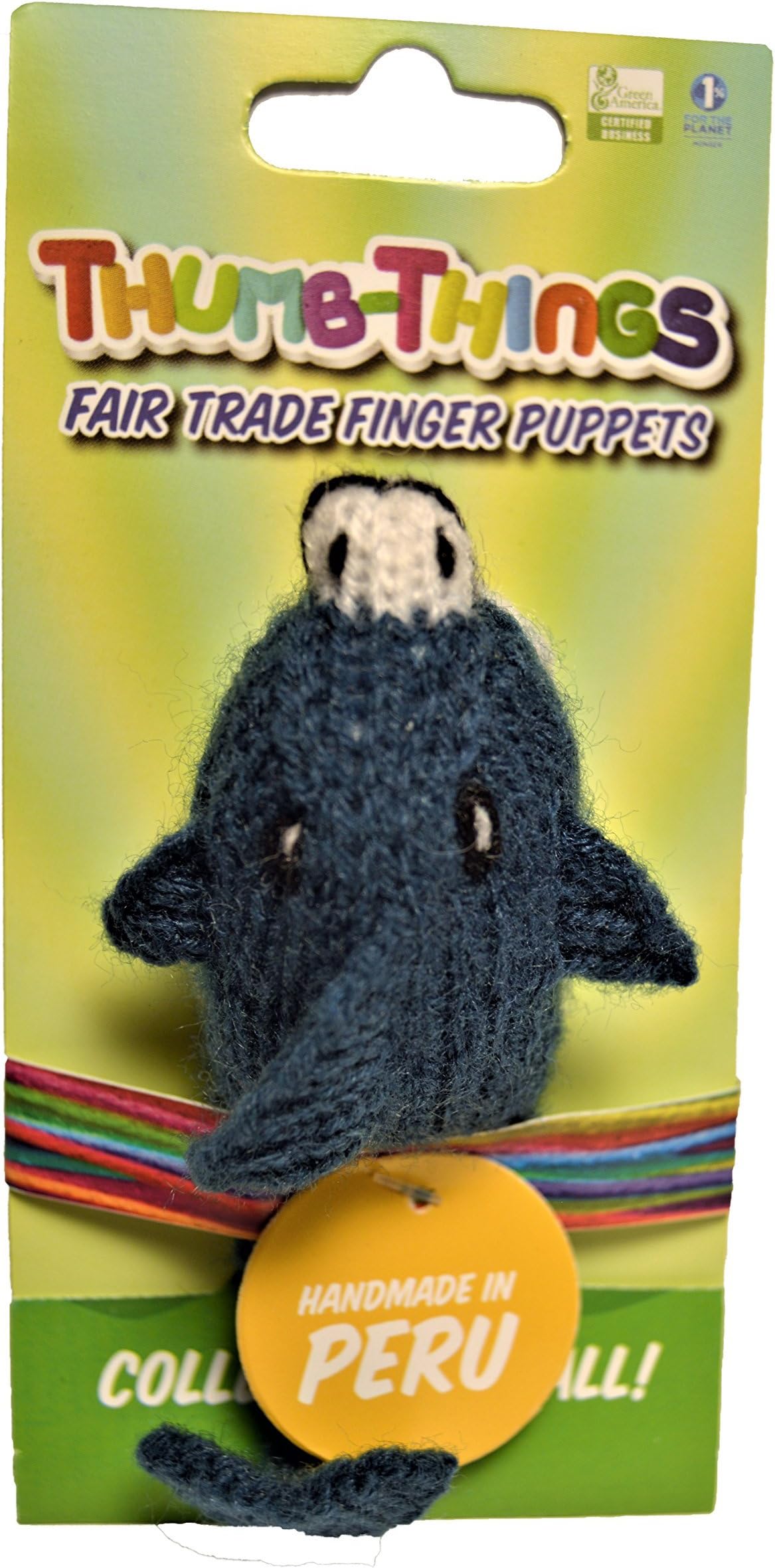 ThumbThings Bottle-Nose Dolphin Finger Puppet