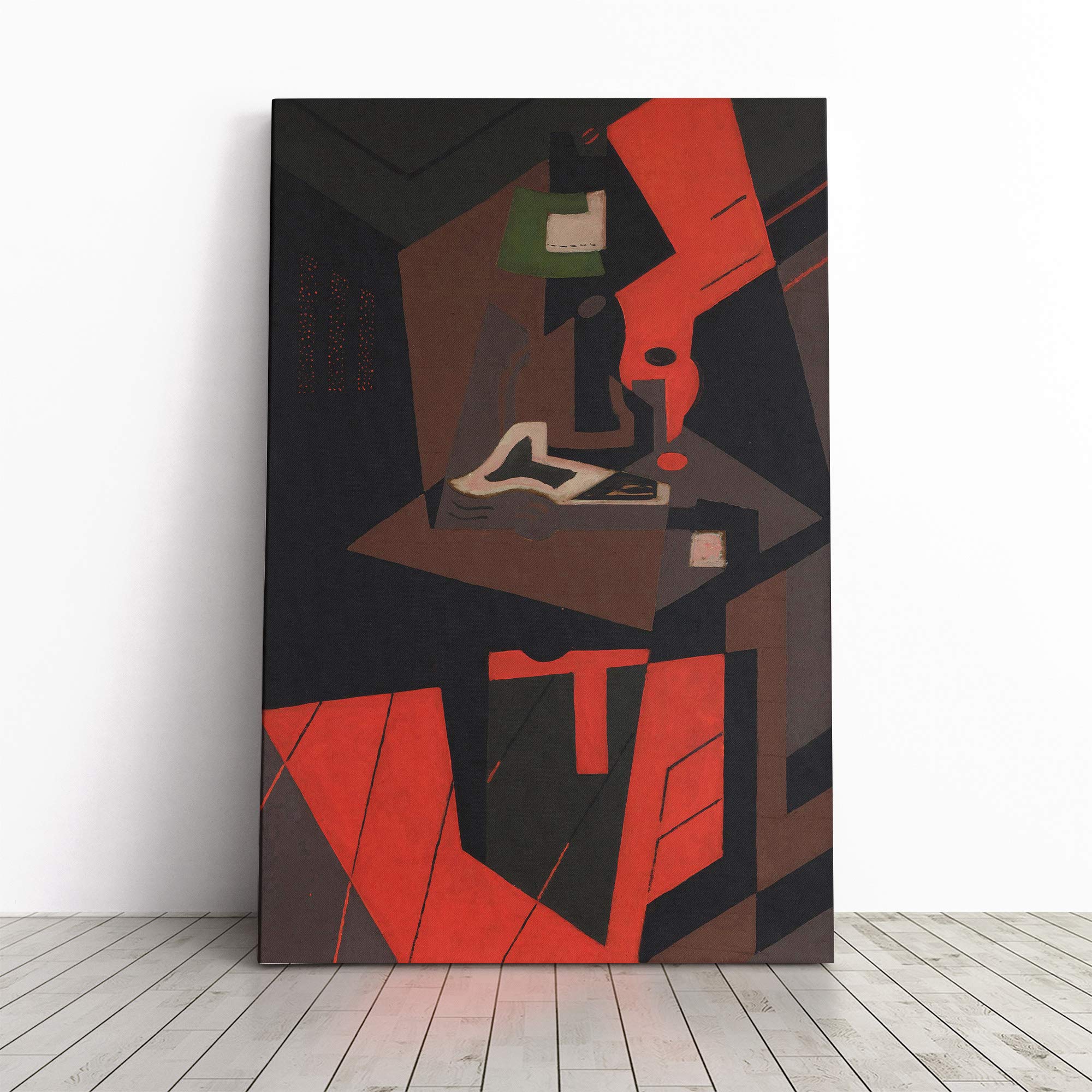 Maria Blanchard Canvas Print | Gallery Wrapped 30mm Frame Wall Art | 20x14 inches | Ready to Hang | Abstract Picture | Living Room Bedroom Lounge Office