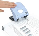 Rapesco 1528 X5-40ps Less Effort 2 Hole Punch 40 Sheet Powder Blue view 6