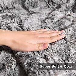 Oversized Soft Throw Blanket, 60" x 80" Luxurious