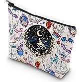 G2TUP Bookish Makeup Bag Book Lovers Gifts Book Lover Zipper Pouch Bag For Reader Bookish Bookworm Merch (Bookish MG)