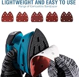 KATSU Tools Electric Detail Sander 130W Palm Sander Wood Dust Collection 10 view 7