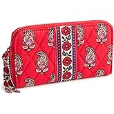 Vera Bradley womens Premium Cotton Medium Continental Wallet