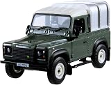 Britains 1:32 Green Land Rover Defender 90 With Canopy Toy Vehicle view 3