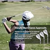 Mile High Life 50 Degree Sand Wedge Set for Golf Beginners Black Titanium view 5
