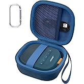 Aenllosi Case for Bose New SoundLink Micro 2nd Gen Bluetooth Speaker, Bose Speaker Storage Organizer, Twilight Blue (Case Only)