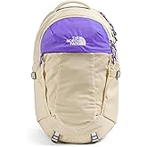 The North Face Women's Recon Everyday Laptop Backpack, Gravel/Optic Violet, One Size