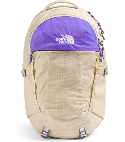 The North Face Women's Borealis Commuter Laptop Backpack, Gravel/Optic Violet, One Size: Clothing, Shoes & Jewelry