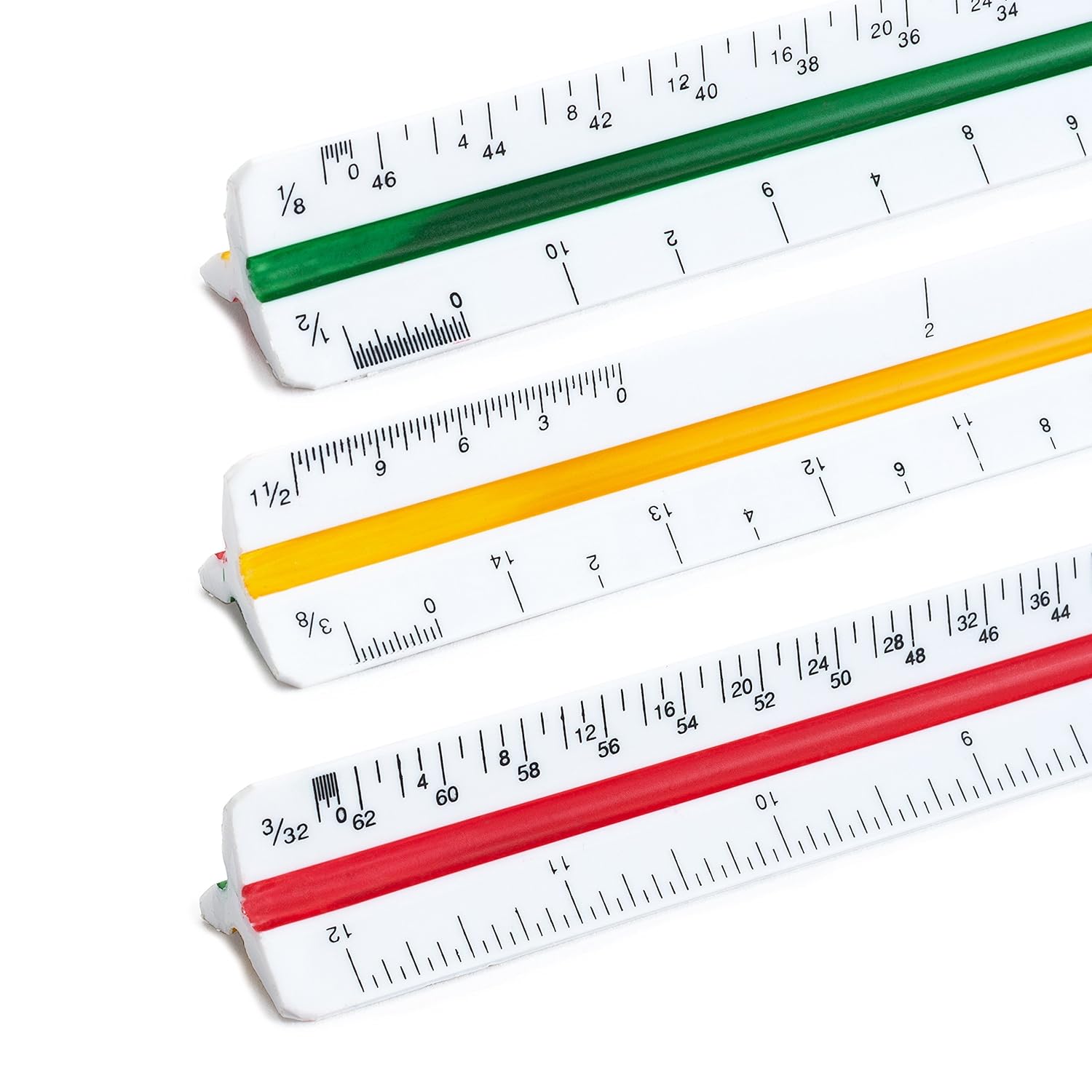 3 Pcs Large Triangular Ruler Set Scale Architect Squares Triangle