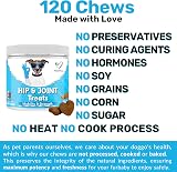 NutriPaw Joint & Hip Treats for Dogs - 120 Duck Flavoured Chews view 8