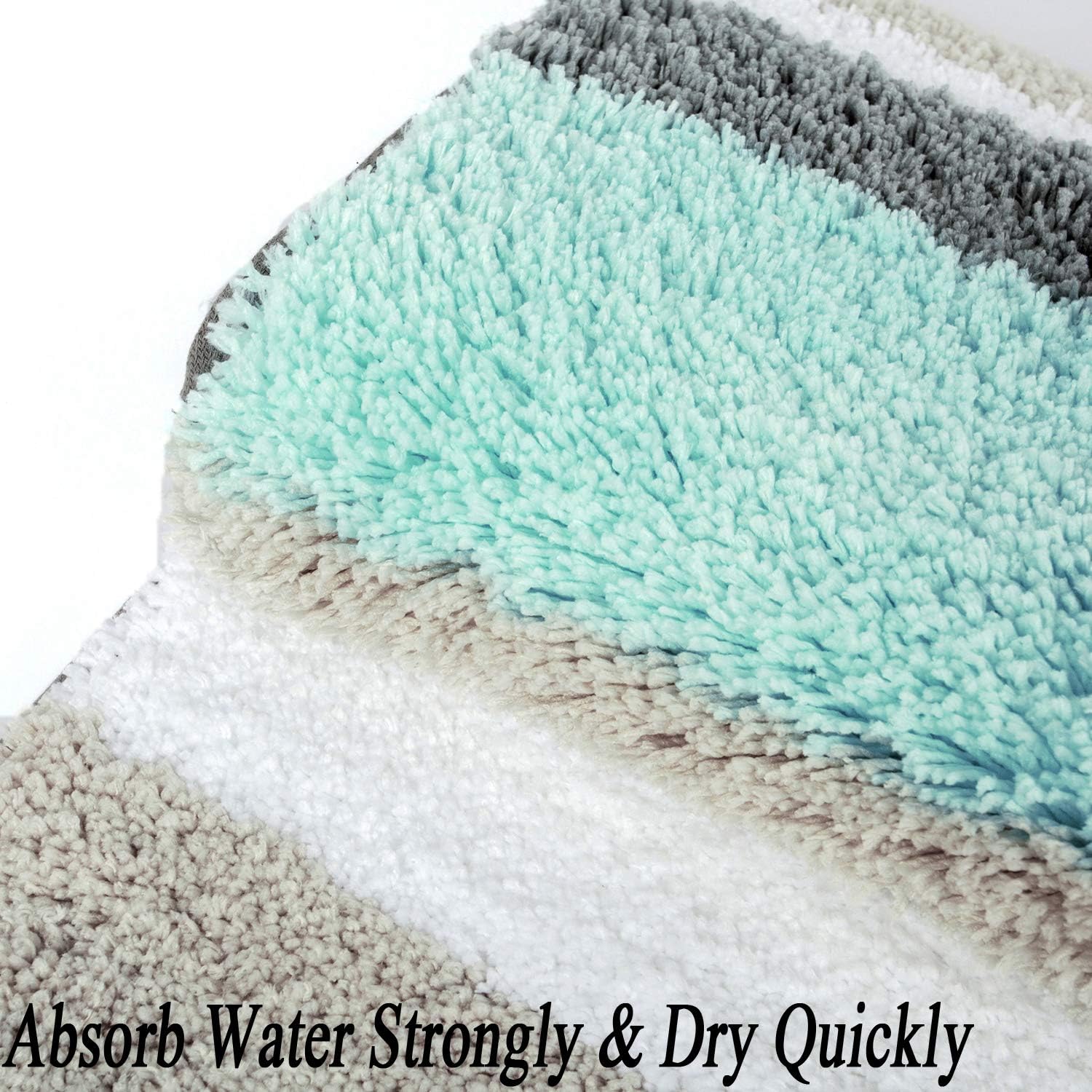 HEBE Extra Long Bathroom Runner Rug NonSlip Microfiber Bath Mat Rug Runner for 3898082894511 eBay