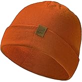 ACUSHLA 100% Merino Wool Cuff Beanie for Men & Women Knitted Winter Hat Unisex Watch Cap Skull Wrap for Cold Weather