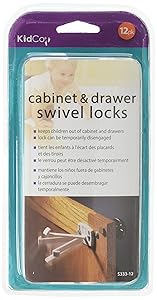 KidCo 12 Count Swivel Cabinet and Drawer Lock
