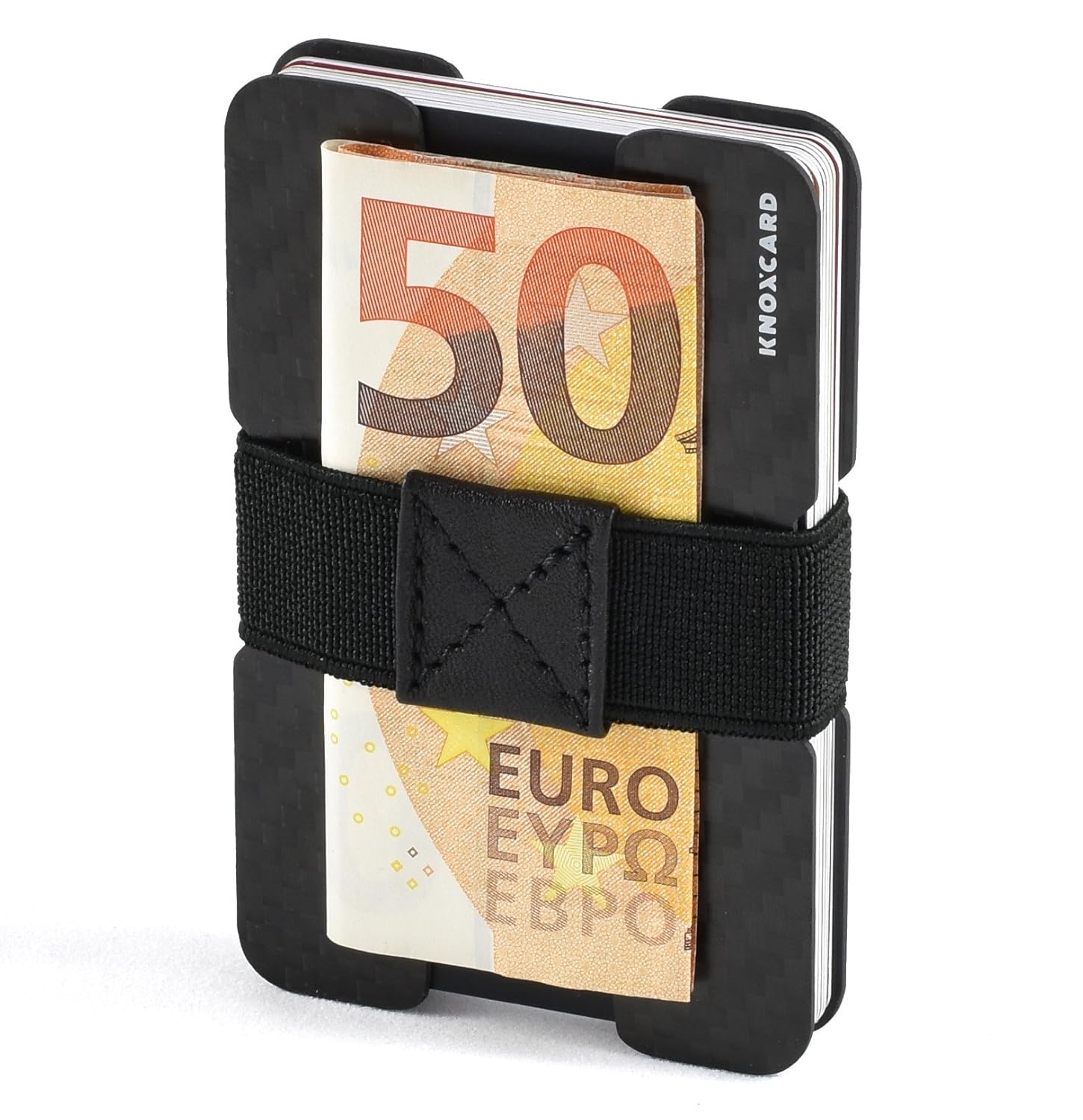 KNOXCARD Tarjetero para Tarjetas de fidelidad de identificación de crédito Cartera Minimalista