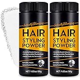 Hair Styling Powder for Men & Women, Styling PowderNatural Look Mens, Easy to Apply with No Oil or Greasy Residue, Hair Volum