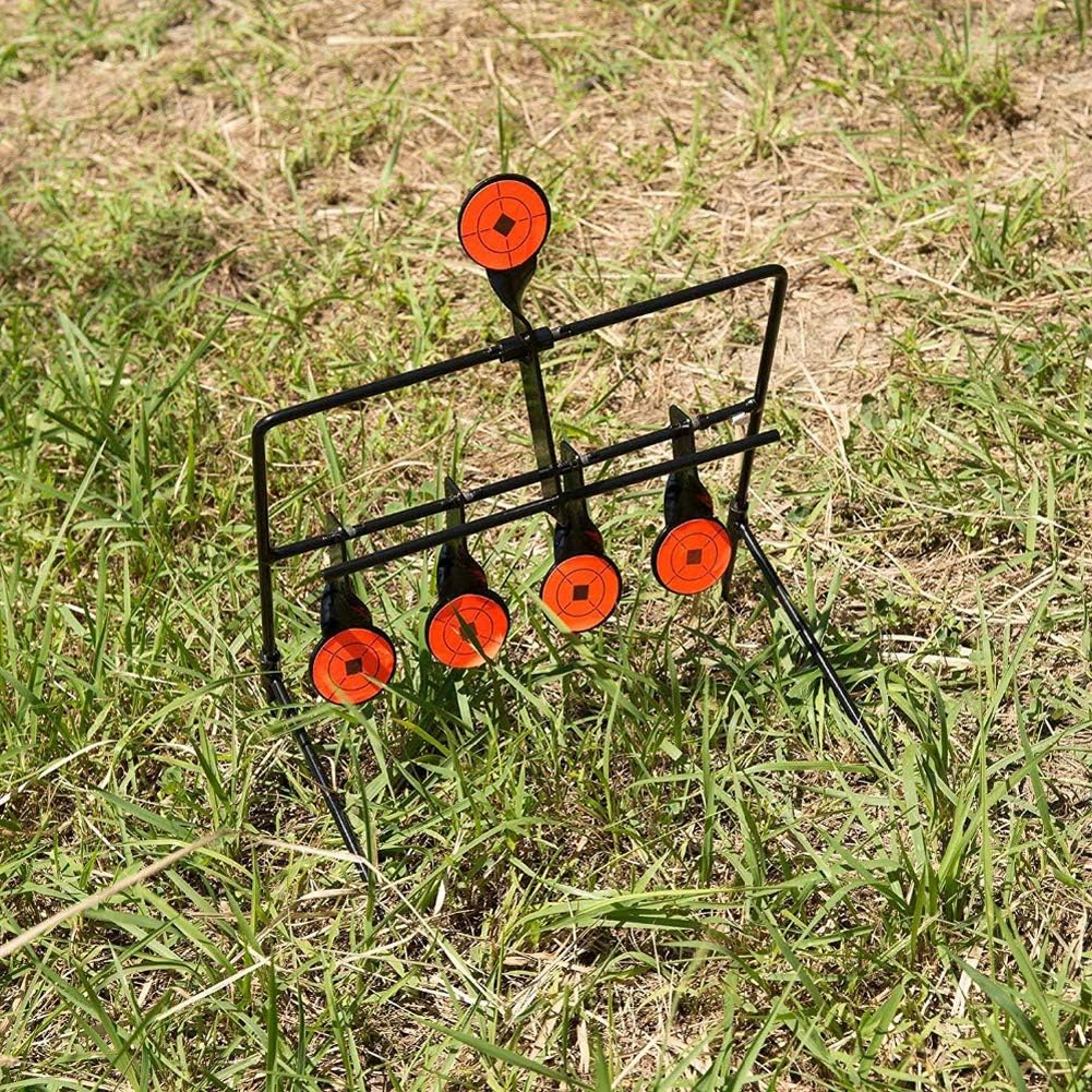 Sibosen Air Gun Pellet BB Gun Resetting Target, Rated for .22 .177 Caliber Pellets, Airsoft Shooting Targets for Outdoor, Range, Shooting, Hunting : Sports & Outdoors