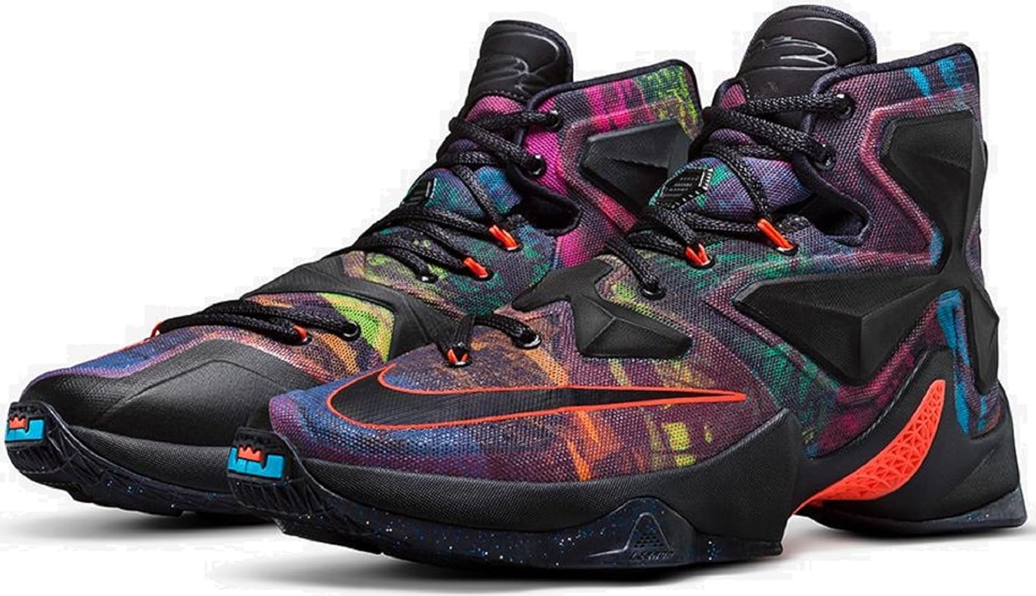lebron shoes orange