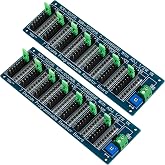 2pcs 0R - 9999999R 7 Decade Programmable Resistor Board Step 1R 1% 1/2 Watt 1206 with 100ohm 100R Adjustable Resistor, 2 Types Output
