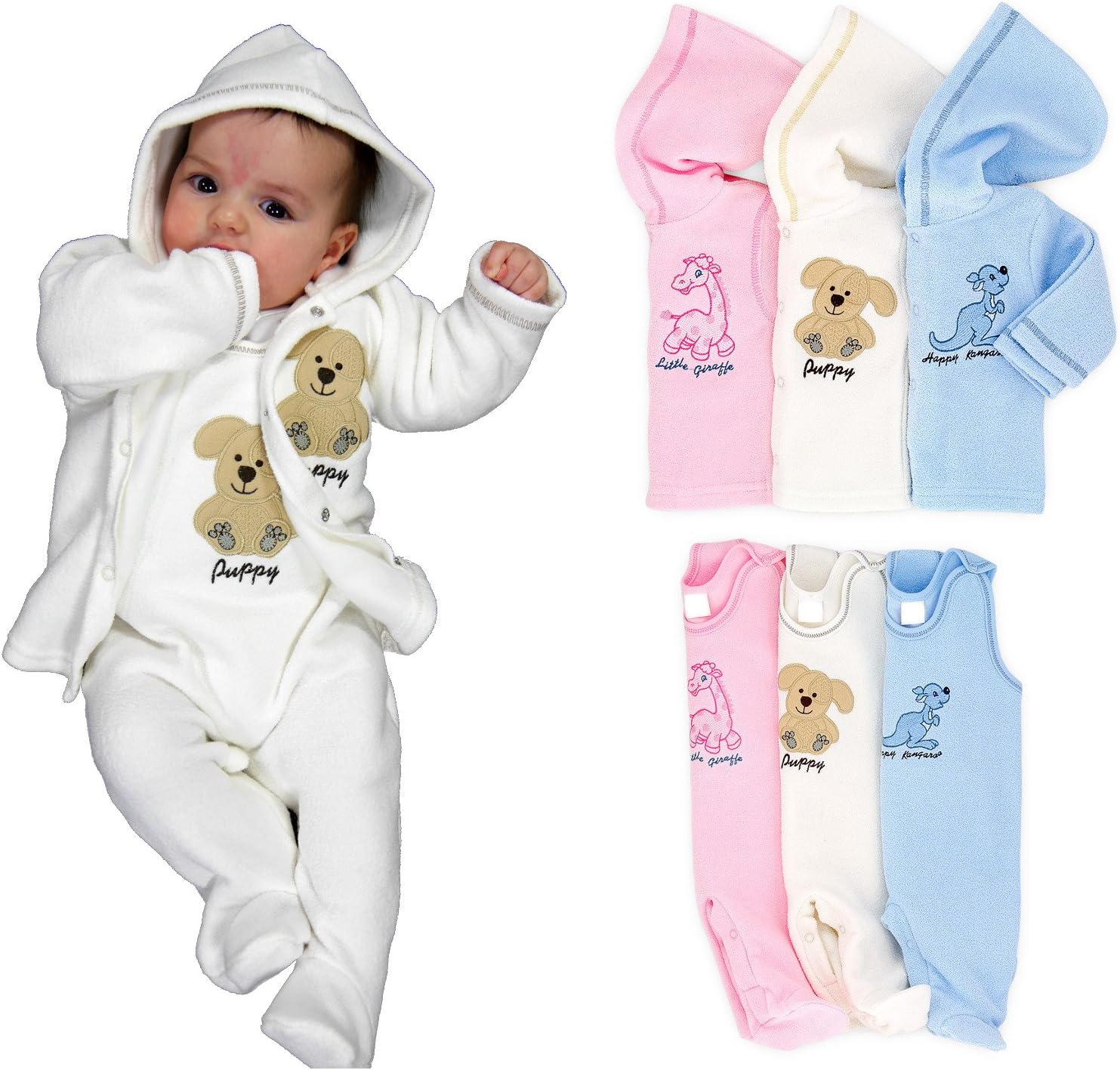 towelling baby grows