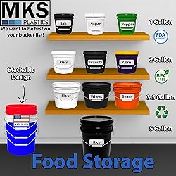 5 Gallon Bucket & Lid - 70 Mil All Purpose Pail