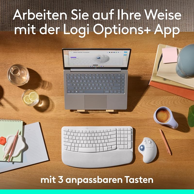 ERGO M575S kabellose Trackball-Maus