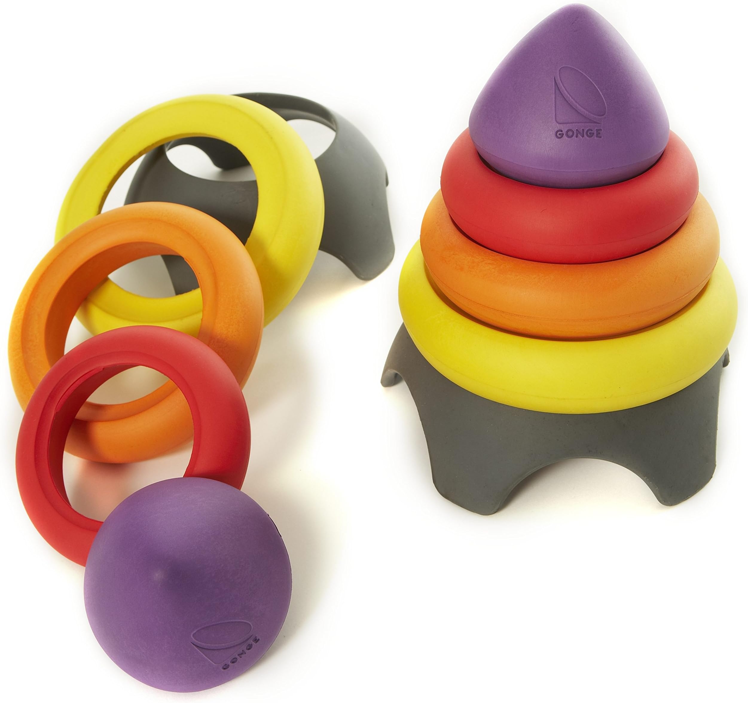 Gonge 2127 Clown's Hat, Multiple, One Set, Different Ring Sizes