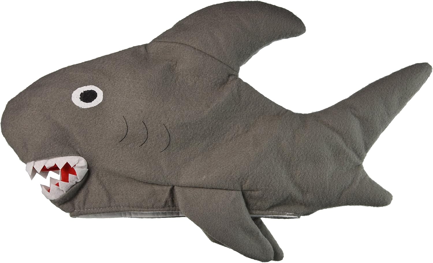 shark eating pizza plush